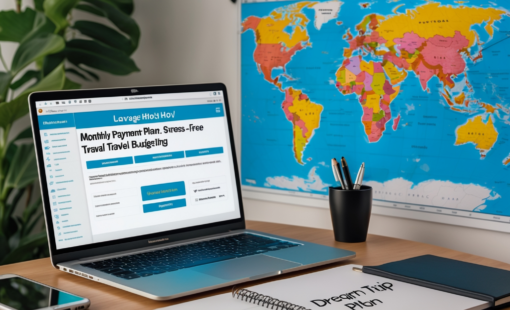 Monthly Payment Plans: Stress-Free Travel Budgeting